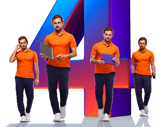 Великолепная четверка Ростелеком в посёлок Центральный (Никифоровское сельское поселение) (Пермский край)